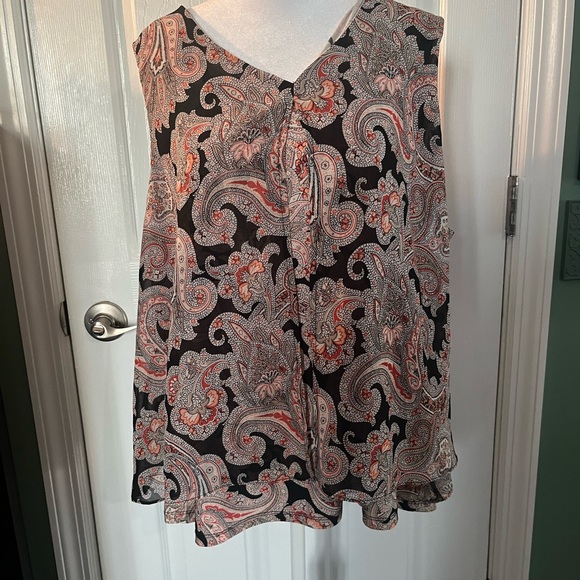 Roz & Ali 2x Sleeveless Womens Top -EUC - Picture 3 of 11
